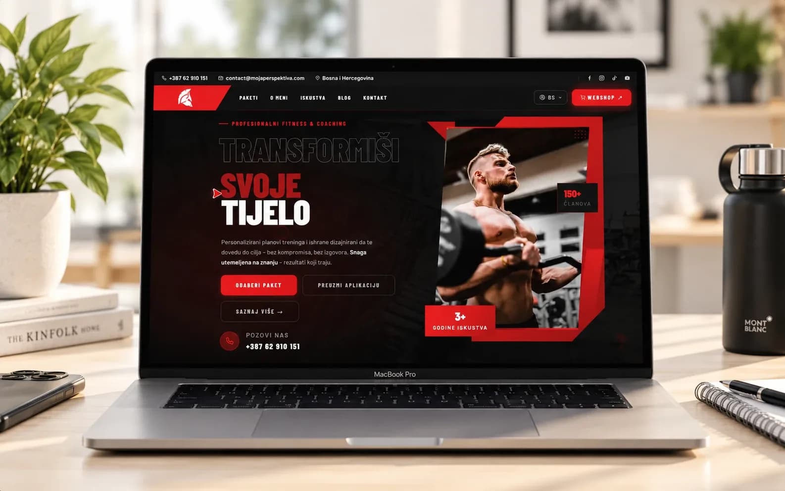 Moja Perspektiva — Logo, Web Design, Web App